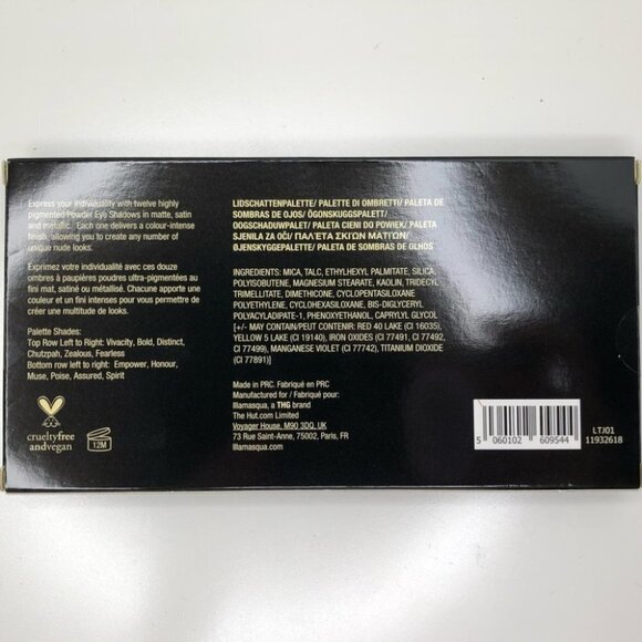 ILLAMASQUA Unveiled ‎ Artistry 12 Pan Eyeshadow Palette - Picture 4 of 5